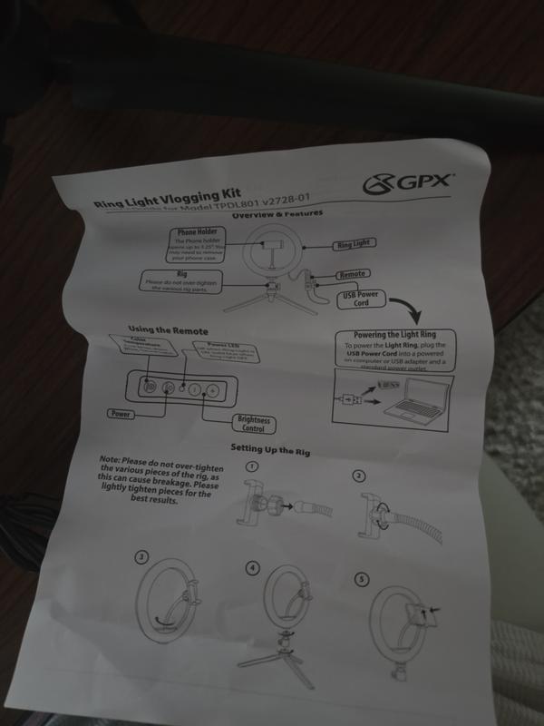 Photo submitted with review of product