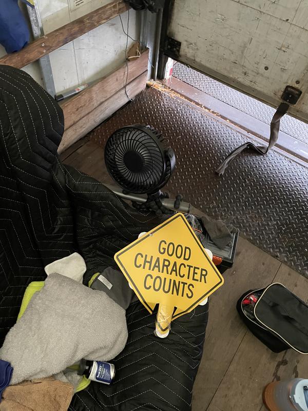 Photo submitted with review of product