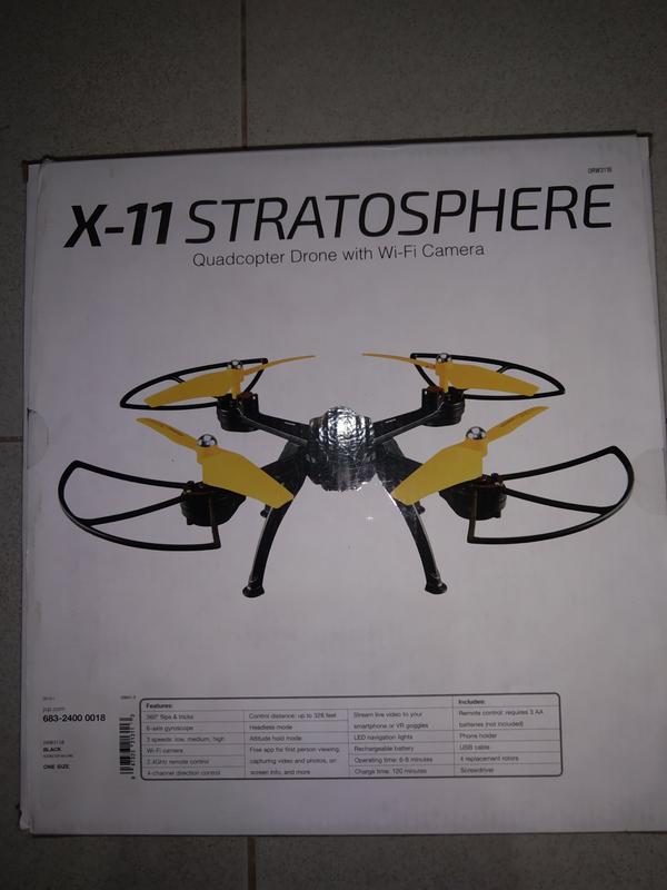 X-11 Stratosphere Sky Rider Quadcopter Drone with Wi-Fi Camera (DRW311)
