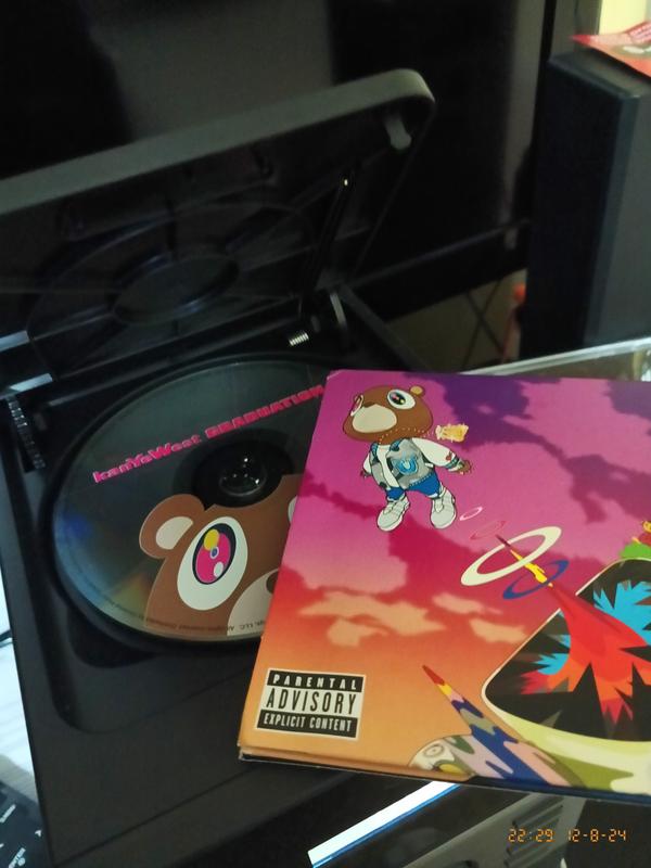 Here it is in the CD slot