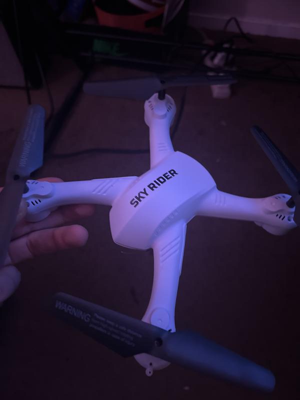 SKY RIDER Pro Quadcopter Drone with Wi-Fi Camera, Remote and Phone