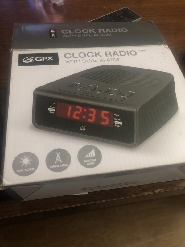 Gpx Alarm Clock Amazadesign