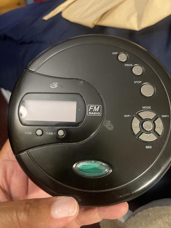 My new GPX CD PLAYER WITH FM RADII