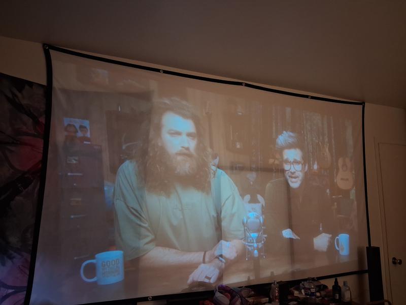 Big screen!