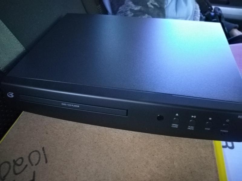 New DVD player