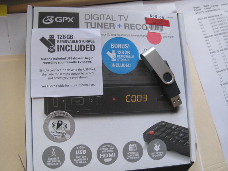 Digital TV Tuner and Recorder TVTR149B