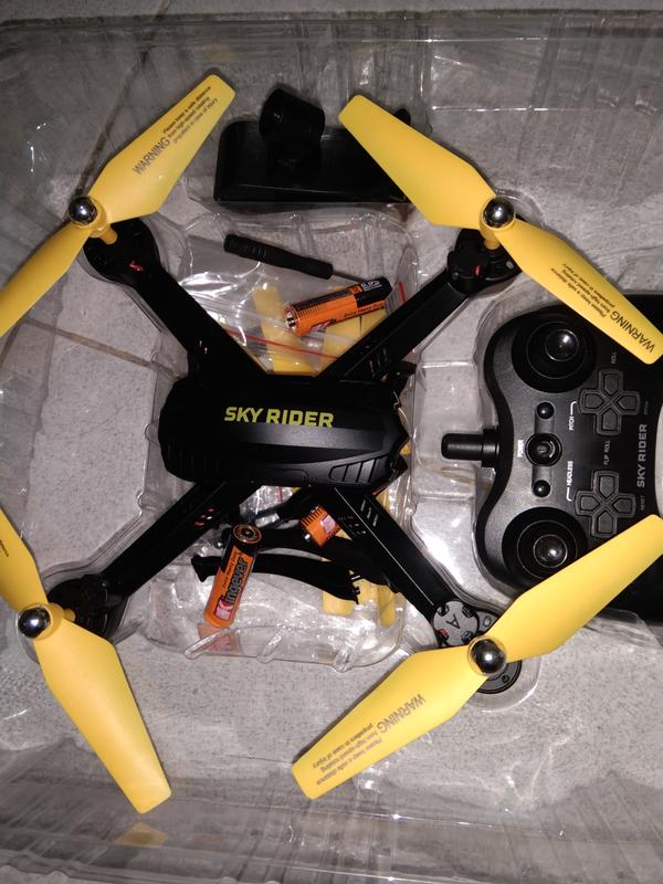 Sky Rider Quadcopter Drone w/Wi-Fi Camera (DRW311)