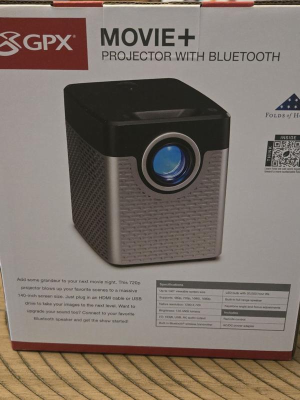 GPX Home theater Projector Portable in the Projectors department at ...