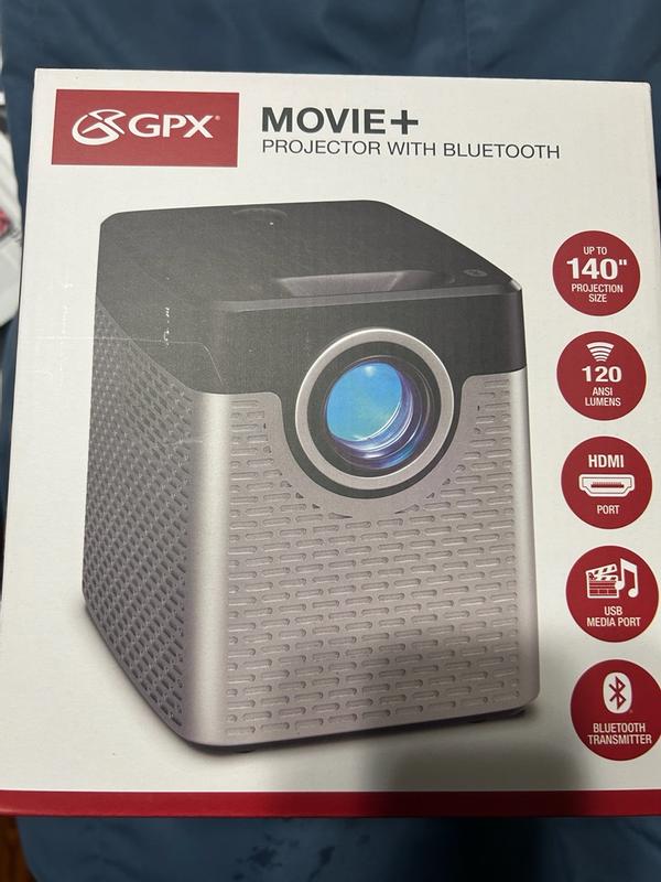 GPX Home theater Projector Portable in the Projectors department at ...