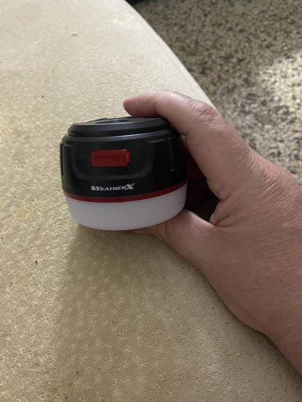 Photo submitted with review of product