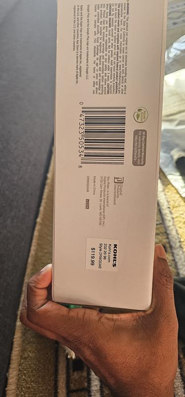 Photo submitted with review of product
