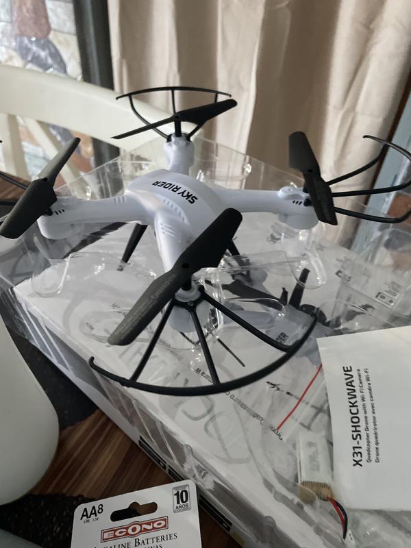 Reviews for SKY RIDER Pro Quadcopter Drone with Wi-Fi Camera