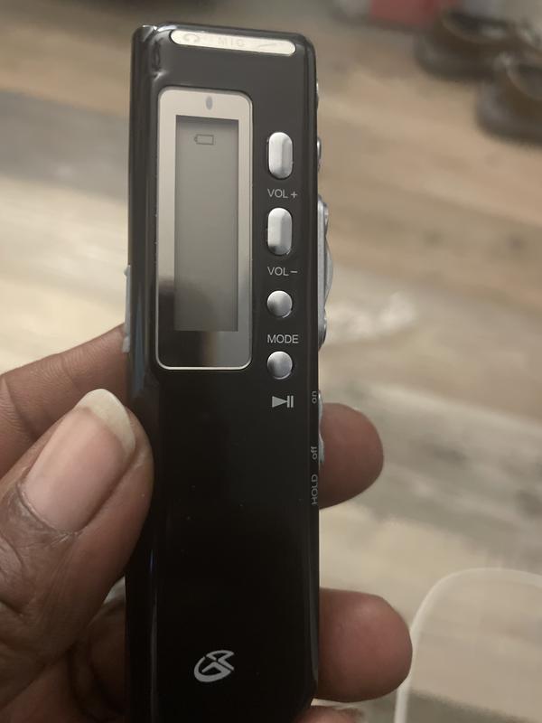 GPX PRO47B 4GB Digital Voice Recorder | Meijer