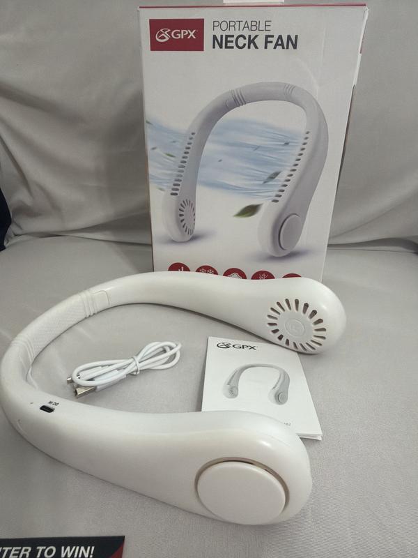 My new portable neck fan