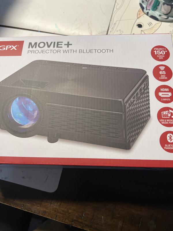 GPX Mini Bluetooth Projector PJ3000B popular