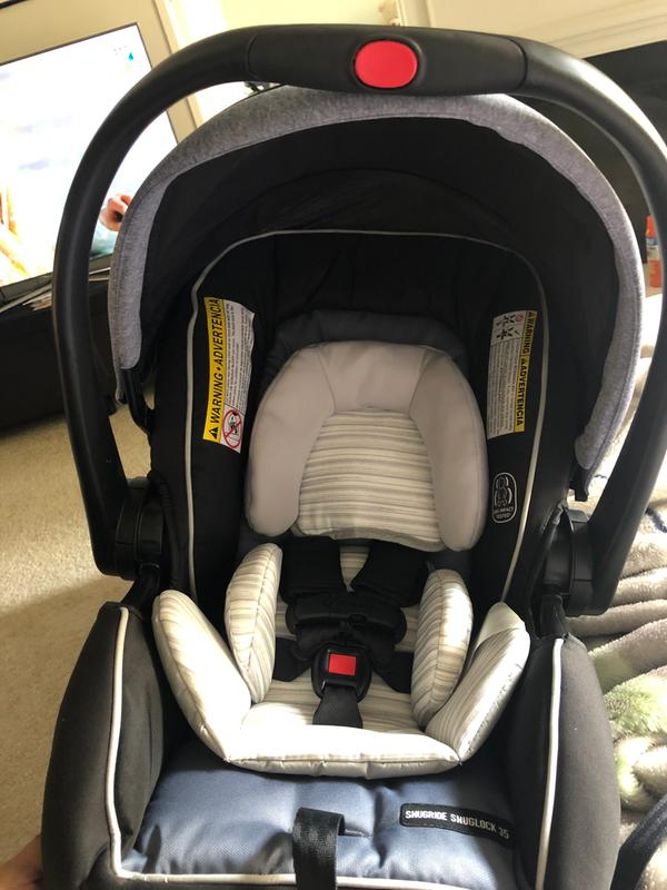 Graco Snugride Snugfit 35 Dlx Infant Car Seat Baby - Graco Snugride 35 Lite Dlx Infant Car Seat Installation