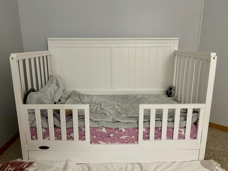 Graco crib store side rail