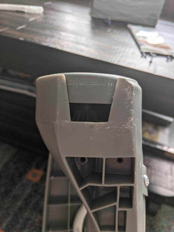 How are these wheels supposed to roll with plastic in the way?