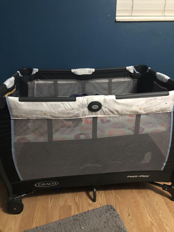 Bassinet hammock level set up