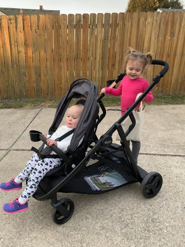 Graco grow with store me double stroller