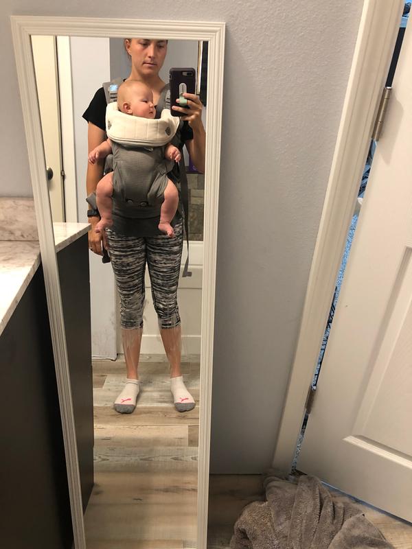 Chubby four month old fits great!