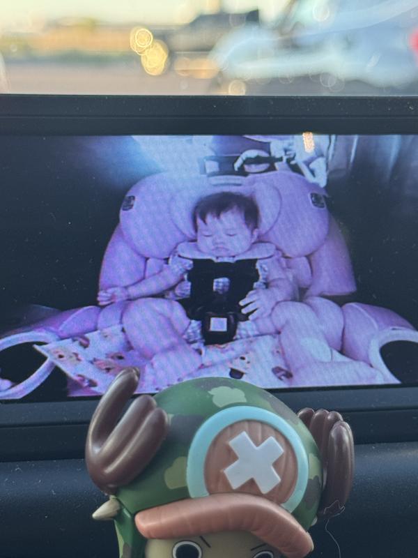 Our baby in the carseat