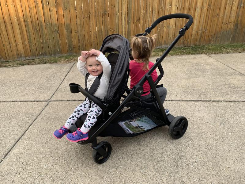 Double stroller graco outlet ready to grow