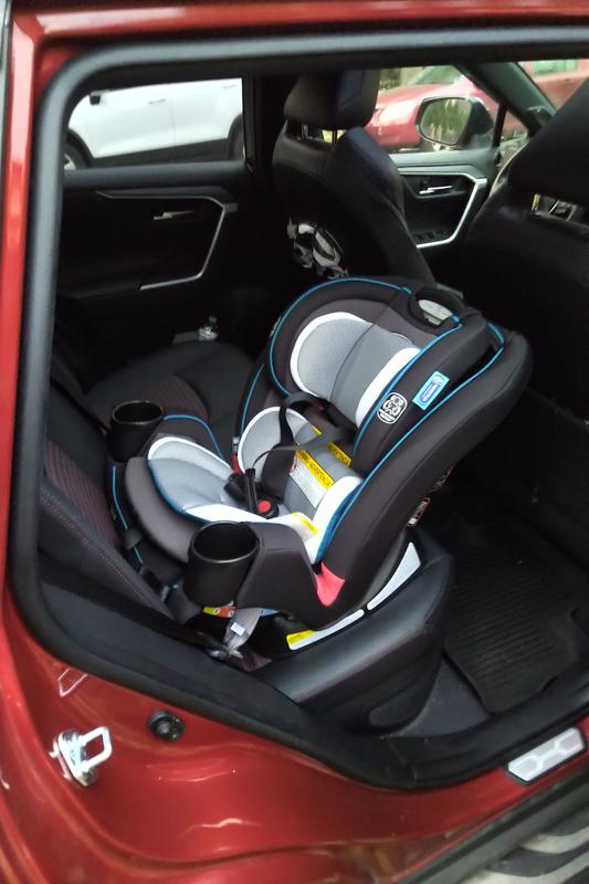 Car seat installed