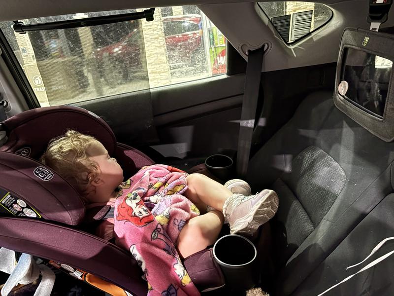 Rear facing with 22 month toddler