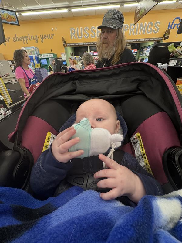 Infant enjoyed