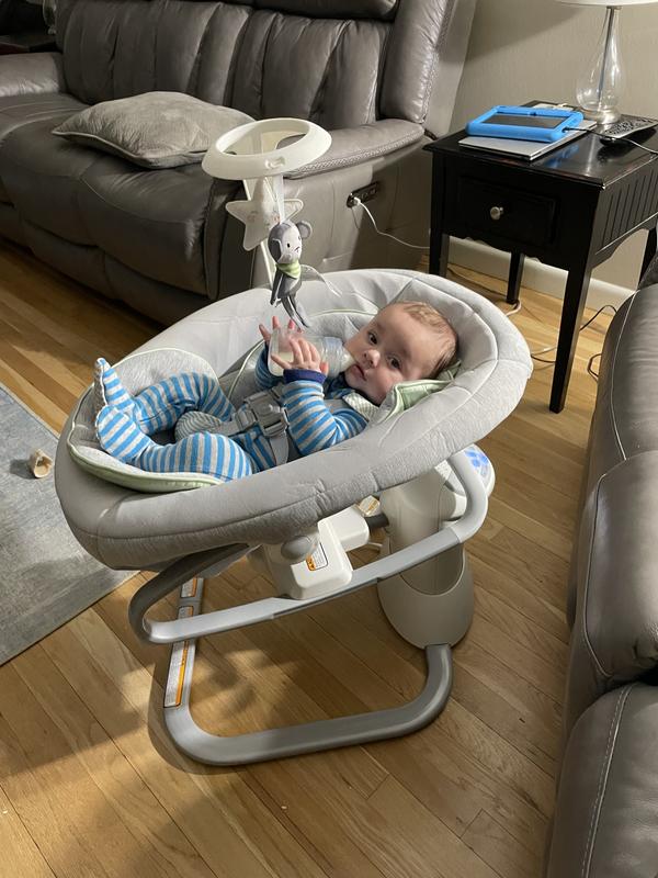 Swing With Removable Rocker, Baby’s Head Falls Forward In Car Seat