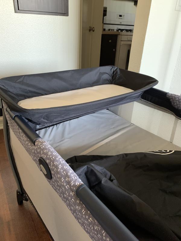 Play yard with changing table