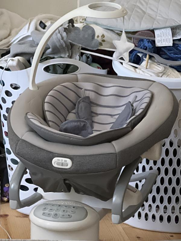 Graco® Soothe My Way™ Swing with Removable Rocker in Grey buybuy BABY