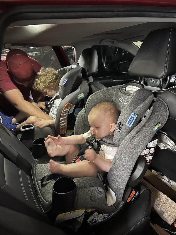 Same seat for a 3.5 year old and 10 month old!