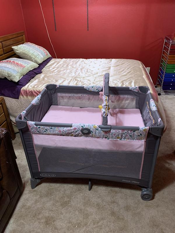 Graco pack and play cheap mattress size