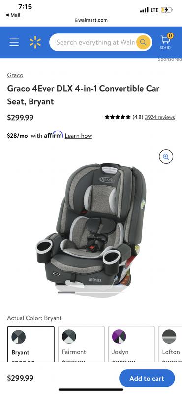 Graco 4ever All In 1 Convertible Car Seat Bed Bath And Beyond Canada