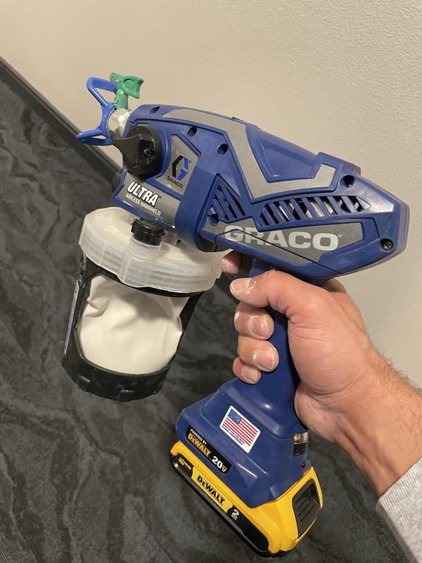 Graco spray best sale gun dewalt