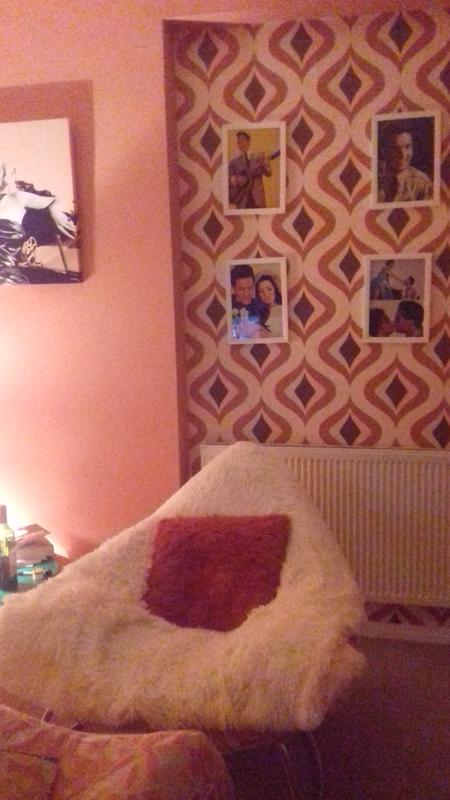 My retro cosy lounge with elvis