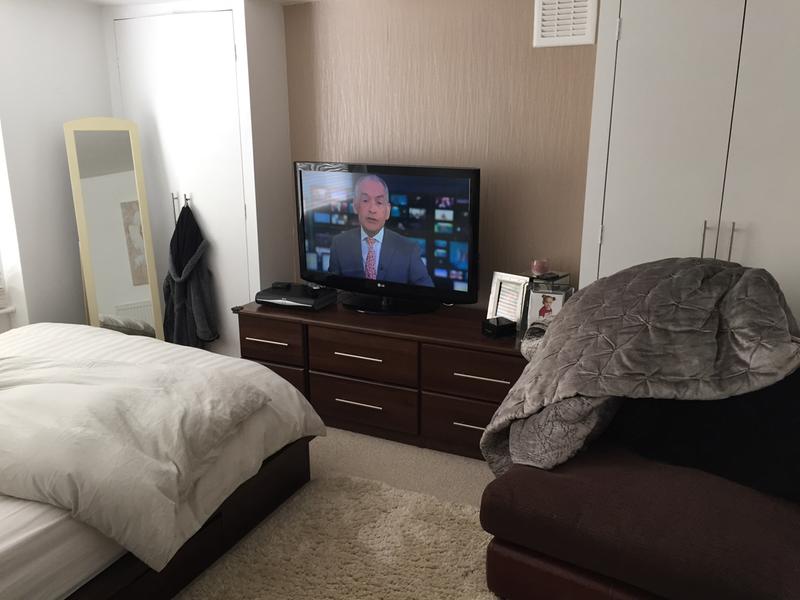 One wall of wallpaper really changed my room