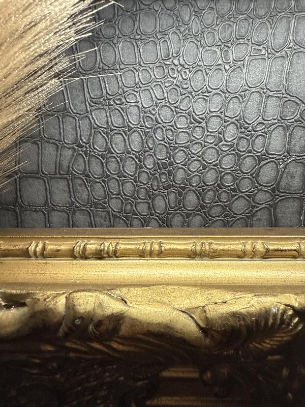 Black crocodile wallpaper