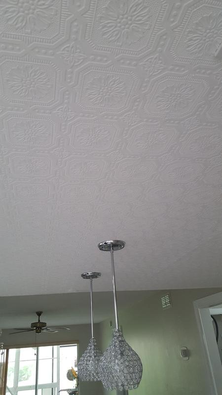 Happy client, new ceiling.