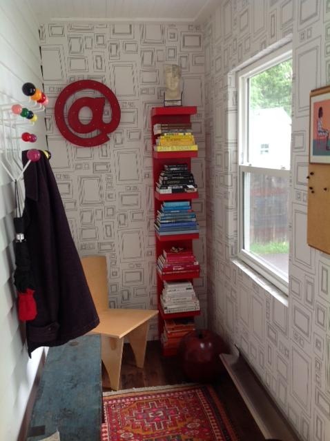 Mudroom with Graham & Brown "Frames"