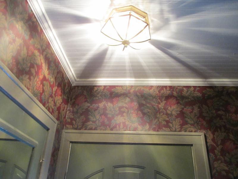 My ceiling is wallpaper!