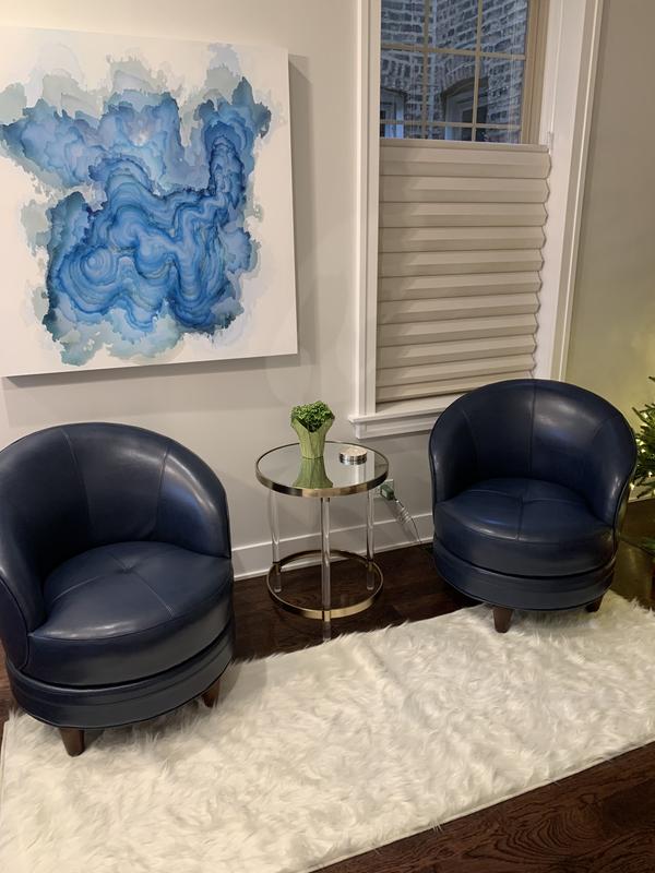 Phoebe Swivel Chair Grandin Road