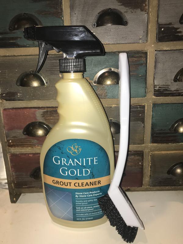Granite Gold Shower Cleaner Spray For Quartz Granite Marble Travertine Quartz Tile 24 Ounces