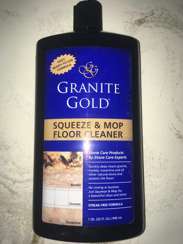 GRANITE GOLD GG0046 Squeeze and Mop Floor Cleaner, 32 oz, Liquid