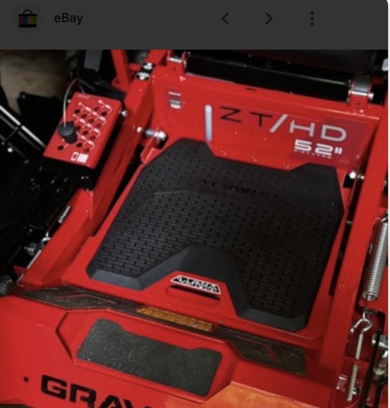 Floor Pan Mat - Gravely