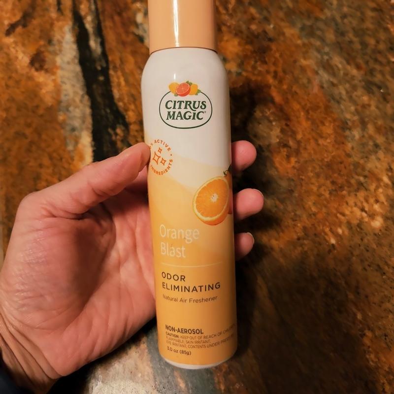 Citrus Magic Natural Odor Eliminating Air Freshener Spray Orange Blast