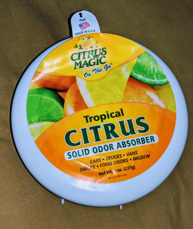 Citrus Magic On The Go Odor Absorbing Solid Air Freshener