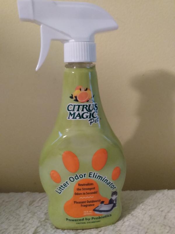 Citrus Magic Pet Odor Control Paws For Litter, Ocean Breeze